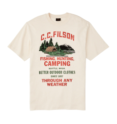 Filson Pioneer Graphic T-Shirt Steel/Game front