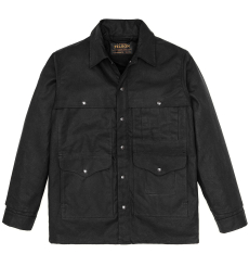 Filson Tin Cloth Short Lined Cruiser Jacket Dark Tan