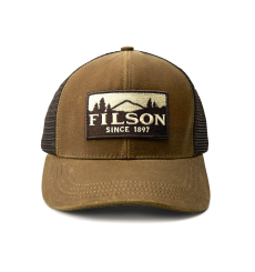 Filson Logger Mesh Cap 1130237-Dark Tan