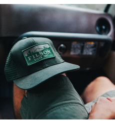 Filson Logger Mesh Cap 1130237-Otter Green