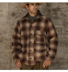 Filson Mackinaw Cruiser Dark Charcoal front