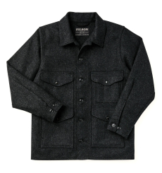 Filson Mackinaw Cruiser Dark Charcoal front