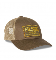 Filson Mesh Snap-Back Logger Cap 20204520-Khaki front