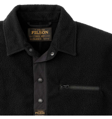 Filson Pile Fleece Pullover Whiskey front