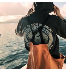 Filson Prospector Hoodie 20204496-Blaze Orange front