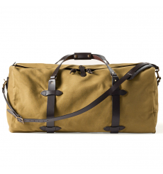 Filson Rugged Twill Duffle Bag Large Tan front