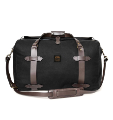 Filson Rugged Twill Duffle Bag Medium Black front