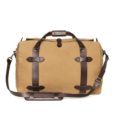 Filson Rugged Twill Duffle Bag Medium Tan front