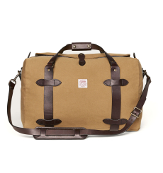 Filson Rugged Twill Duffle Bag Medium Tan front