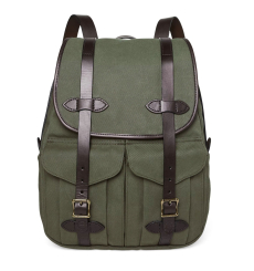 Filson Rugged Twill Large Rucksack Otter Green front