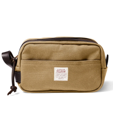 Filson Rugged Twill Travel Kit Tan front