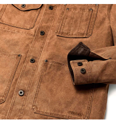 Filson Insulated Short Cruiser Dark Brown front