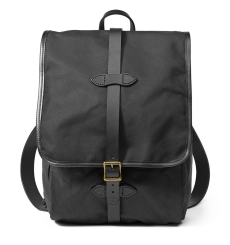 Filson Tin Cloth Backpack Black