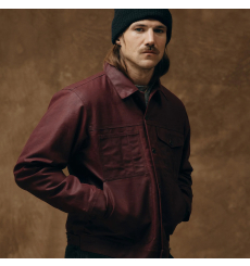 Filson Tin Cloth Short Lined Cruiser Jacket Black front