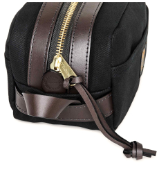 Filson Rugged Twill Travel Kit Black front
