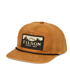 Filson Oil Tin Low-Profile Cap 20172158 Black