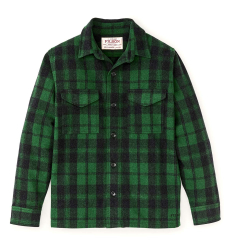 Filson Beartooth Jac Shirt Golden Brown Multi Stripe front