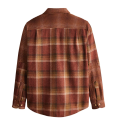 Pendleton Burnside Flannel Shirt Olive/Blue/Rust Plaid