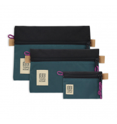 Topo Designs Utility Bag Black - Royal Blue