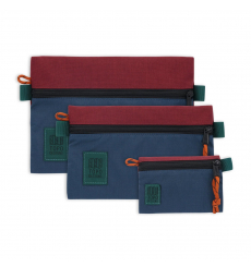 Topo Designs Utility Bag Black - Royal Blue
