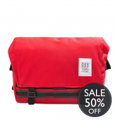 Topo Designs Messenger Bag Red 50% OFF