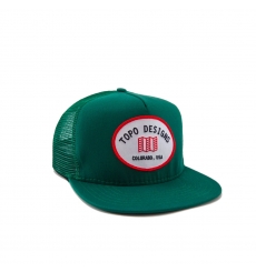 Topo Designs Snapback Hat Green