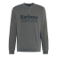 Barbour Holden Half Zip Lambswool Sweater Navy