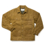 Filson Tin Cloth Short Lined Cruiser Jacket Dark Tan