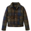 Filson Mackinaw Wool Work Jacket Pine Black Plaid front