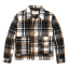 Filson Mackinaw Wool Work Jacket Pine Black Plaid front