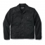 Filson Tin Cloth Short Lined Cruiser Jacket Black front