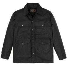 Filson Lined Tin Cloth Cruiser Jacket Black