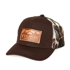 Filson Logger Mesh Cap Brown Camo/Scenic