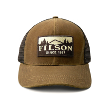 Filson Logger Mesh Cap Dark Tan