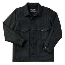 Filson Mackinaw Wool Cruiser Jacket Charcoal
