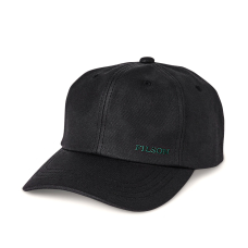 Filson Oil Tin Low-Profile Logger Cap Black