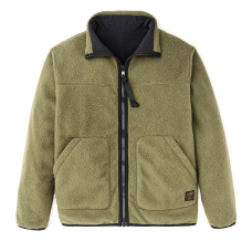 Filson Reversible Pile Fleece Jacket Dark Olive Drab