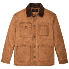 Filson Rustic Canvas Barn Coat Whiskey