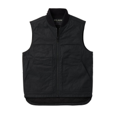 Filson Tin Cloth Insulated Work Vest Black