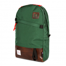 Topo Designs Daypack Forest/Brown Leather