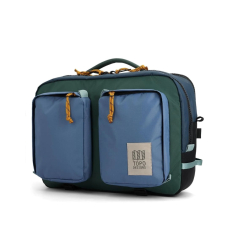 Topo Designs Global Briefcase Stone Blue/Forest