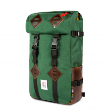 Topo Designs Klettersack Forest/Brown Leather
