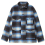Filson Knitted Wool Cruiser Blue/Black Plaid