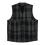 Filson Mackinaw Wool Vest Charcoal/Black/Heritage Plaid
