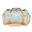 Filson Rugged Twill Duffle Bag Medium Lake Green