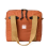 Filson Tin Cloth Tote Bag With Zipper Rust