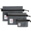 Topo Designs Accessory Bags 3 Pack Charcoal