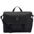 Barbour Field Wax Messenger Bag Black