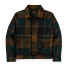 Filson Mackinaw Wool Work Jacket Pine Black Plaid