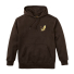 Filson Prospector Embroidered Hoodie Dark Brown/Fishing